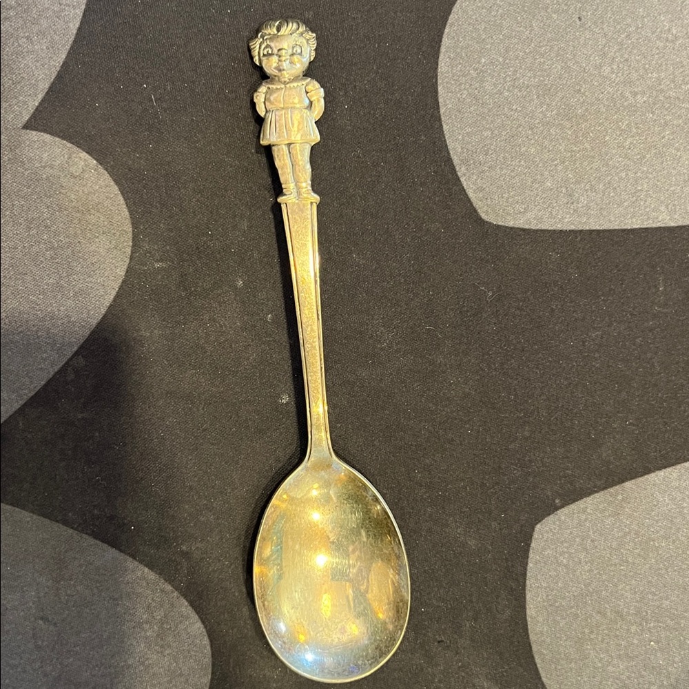Vintage 1960’s Cambell Soup Kids Silver-plate spoon Girl, collectible gift 🥫💖